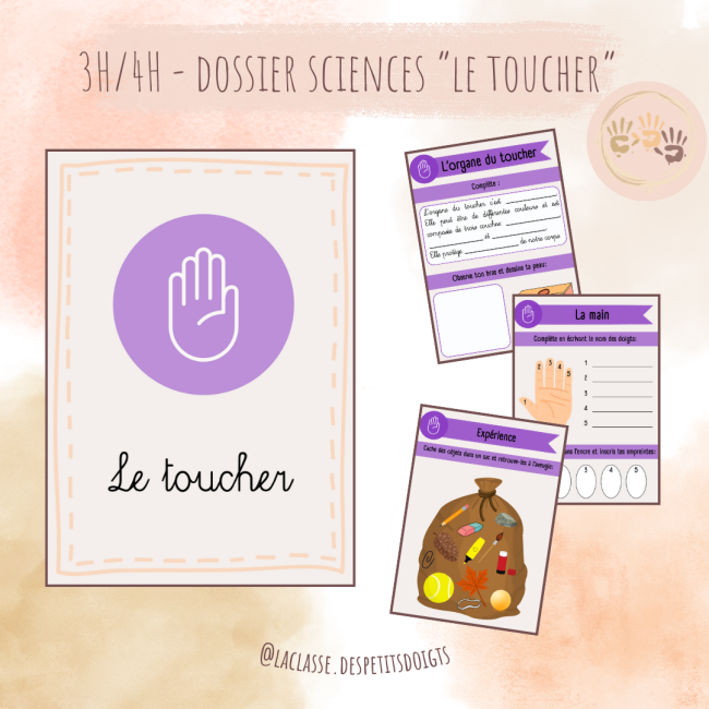 3H-4H: Sciences "le toucher"