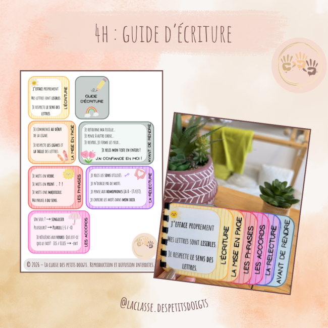 4H: guide d'écriture