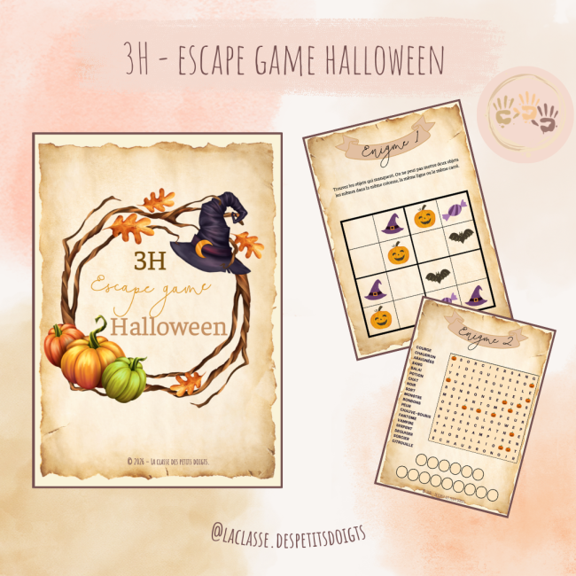 3H: Escape game Halloween