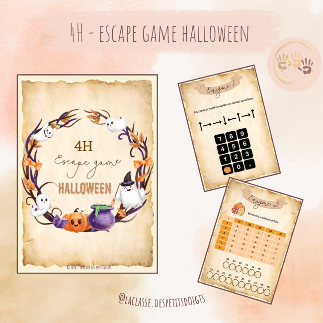 4H: Escape game Halloween