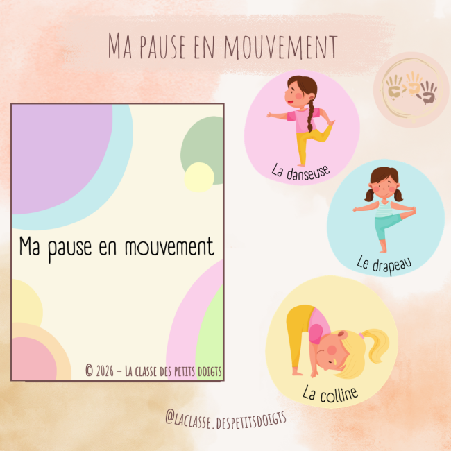 Vie de classe: Ma pause en mouvement