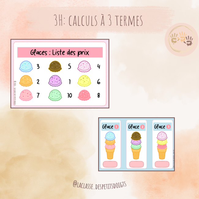 3H: Maths " calculs à 3 termes"